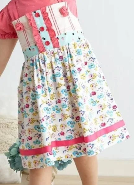 Girls' Blossom Charm Flower Dress
