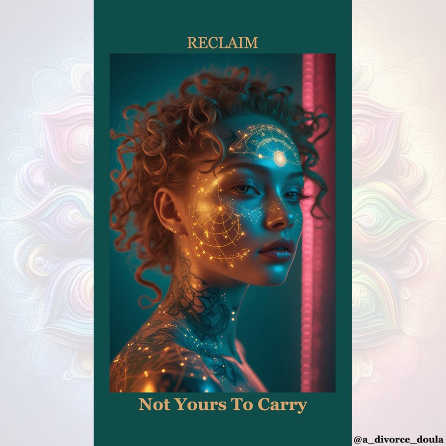 ✨ 𝗦𝗼𝗺𝗲 𝗯𝘂𝗿𝗱𝗲𝗻𝘀 𝘄𝗲𝗿𝗲 𝗻𝗲𝘃𝗲𝗿 𝘆𝗼𝘂𝗿𝘀 𝘁𝗼 𝗰𝗮𝗿𝗿𝘆.

The criticism.
The blame.
The shame.

The labels someone else placed on you.

Sometimes we hear those voices for so long that they begin to sound like our own. We start believ