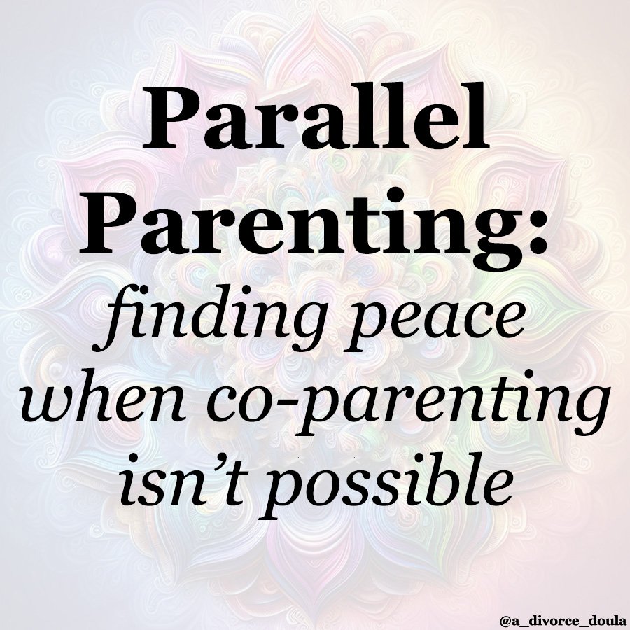𝗪𝗵𝗲𝗻 "𝗷𝘂𝘀𝘁 𝗰𝗼-𝗽𝗮𝗿𝗲𝗻𝘁" 𝗱𝗼𝗲𝘀𝗻'𝘁 𝘄𝗼𝗿𝗸.

When every parenting decision becomes a negotiation.

When communication repeatedly turns into conflict.

When different rules, expectations, or parenting choices between homes 