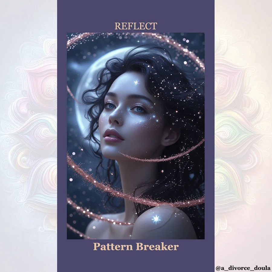 💫 𝗠𝗲𝘀𝘀𝗮𝗴𝗲
You didn&rsquo;t just end a chapter. You ended a generational wound.

✨ 𝗔𝗳𝗳𝗶𝗿𝗺𝗮𝘁𝗶𝗼𝗻
𝘐 𝘳𝘦𝘧𝘭𝘦𝘤𝘵 𝘸𝘪𝘵𝘩 𝘱𝘳𝘪𝘥𝘦 𝘰𝘯 𝘵𝘩𝘦 𝘤𝘺𝘤𝘭𝘦 𝘐 𝘤𝘩𝘰𝘴𝘦 𝘵𝘰 𝘣𝘳𝘦𝘢𝘬.

✍️ 𝗝𝗼𝘂𝗿𝗻𝗮𝗹 𝗣𝗿𝗼𝗺𝗽𝘁𝘀

What patte