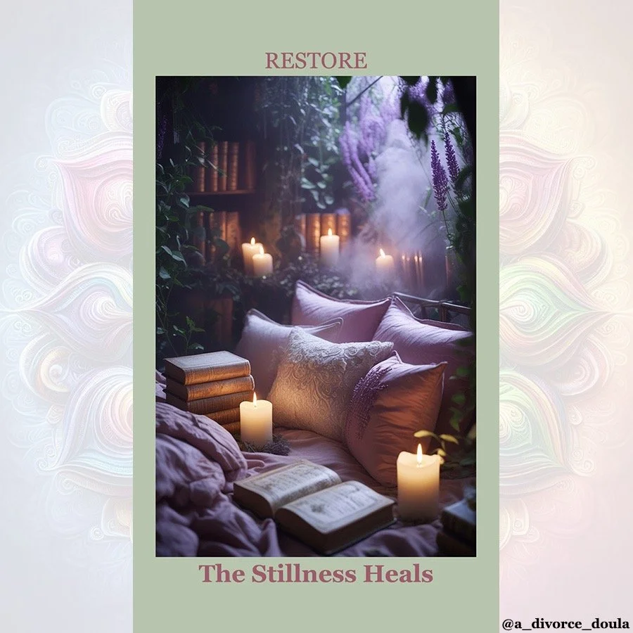 🕯️ 𝗦𝘁𝗶𝗹𝗹𝗻𝗲𝘀𝘀 𝗶𝘀𝗻&rsquo;𝘁 𝘀𝘁𝗮𝗴𝗻𝗮𝘁𝗶𝗼𝗻.
⠀
There are seasons when healing feels like work.
⠀
Processing.
Planning.
Learning.
Rebuilding.
Figuring out what comes next.
⠀
But healing also happens when you stop.
⠀
When you let your n