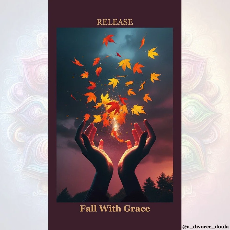 🍂 𝗙𝗔𝗟𝗟 𝗪𝗜𝗧𝗛 𝗚𝗥𝗔𝗖𝗘 🍂
⠀
Not everything broken needs mending.
Some things were meant to fall away.
⠀
We&rsquo;re taught to hold on. To try harder. To fix what&rsquo;s broken. To keep stitching something back together simply because it onc