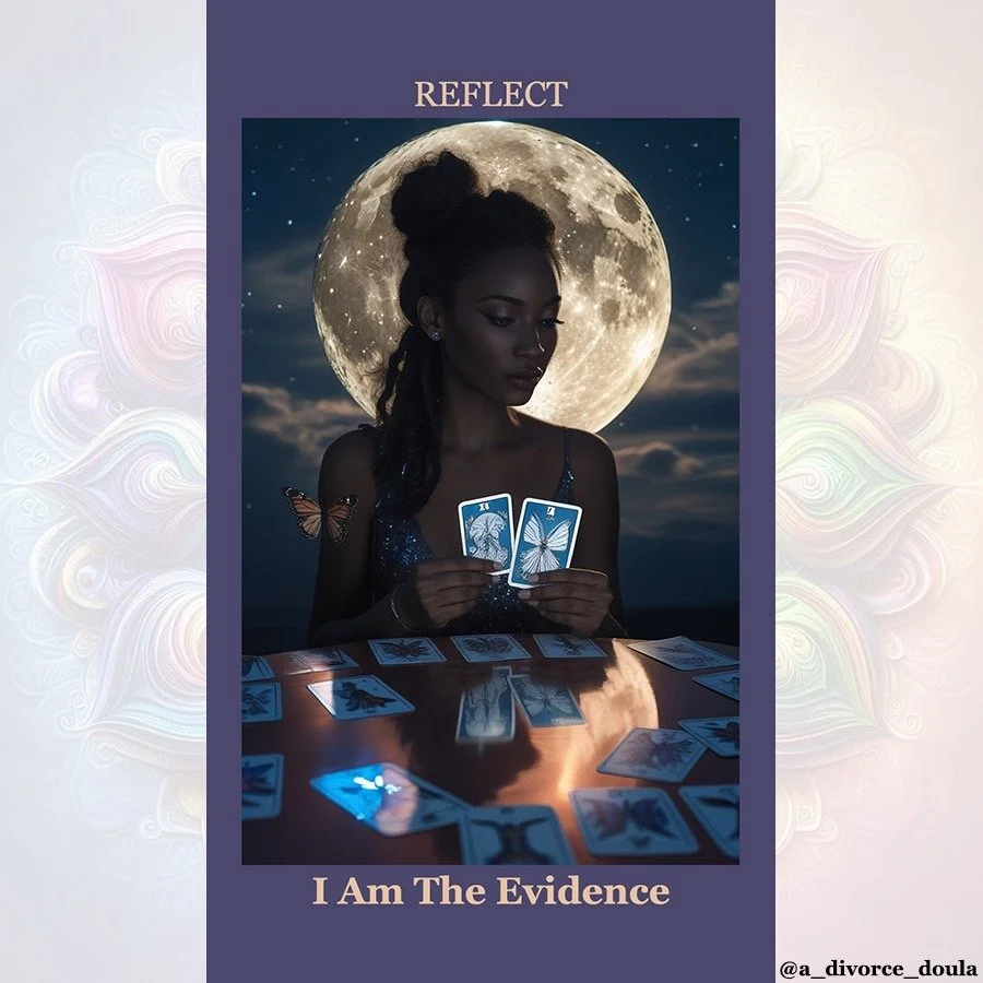 🌙 𝗜 𝗔𝗠 𝗧𝗛𝗘 𝗘𝗩𝗜𝗗𝗘𝗡𝗖𝗘 🦋
⠀
Sometimes we become so focused on how far we still have to go that we forget to recognize how far we've already come.
⠀
The decisions that once felt impossible.
The boundaries we never imagined we'd be able to 