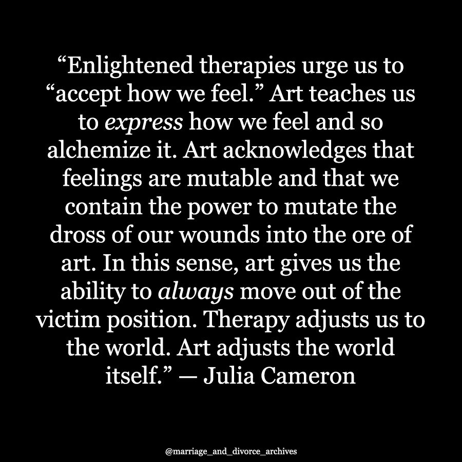 Currently reading 𝘞𝘢𝘭𝘬𝘪𝘯𝘨 𝘪𝘯 𝘛𝘩𝘪𝘴 𝘞𝘰𝘳𝘭𝘥 by Julia Cameron, and this passage stopped me.

I keep returning to the idea of 𝗮𝗹𝗰𝗵𝗲𝗺𝗶𝘇𝗶𝗻𝗴 𝗲𝘅𝗽𝗲𝗿𝗶𝗲𝗻𝗰𝗲 𝗶𝗻𝘁𝗼 𝗮𝗿𝘁&mdash;not simply documenting what happened, but tran