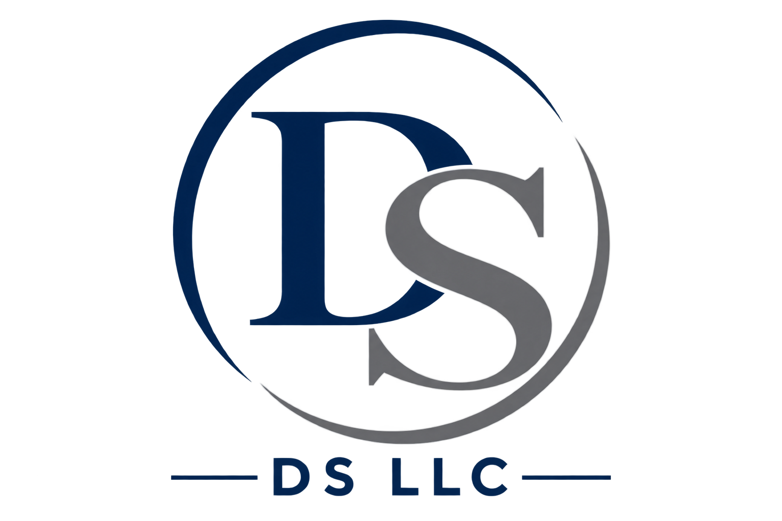 The image features a stylized logo with a large capital 'S' overlaying a circular design, incorporating shades of gray, dark blue, red, and black.