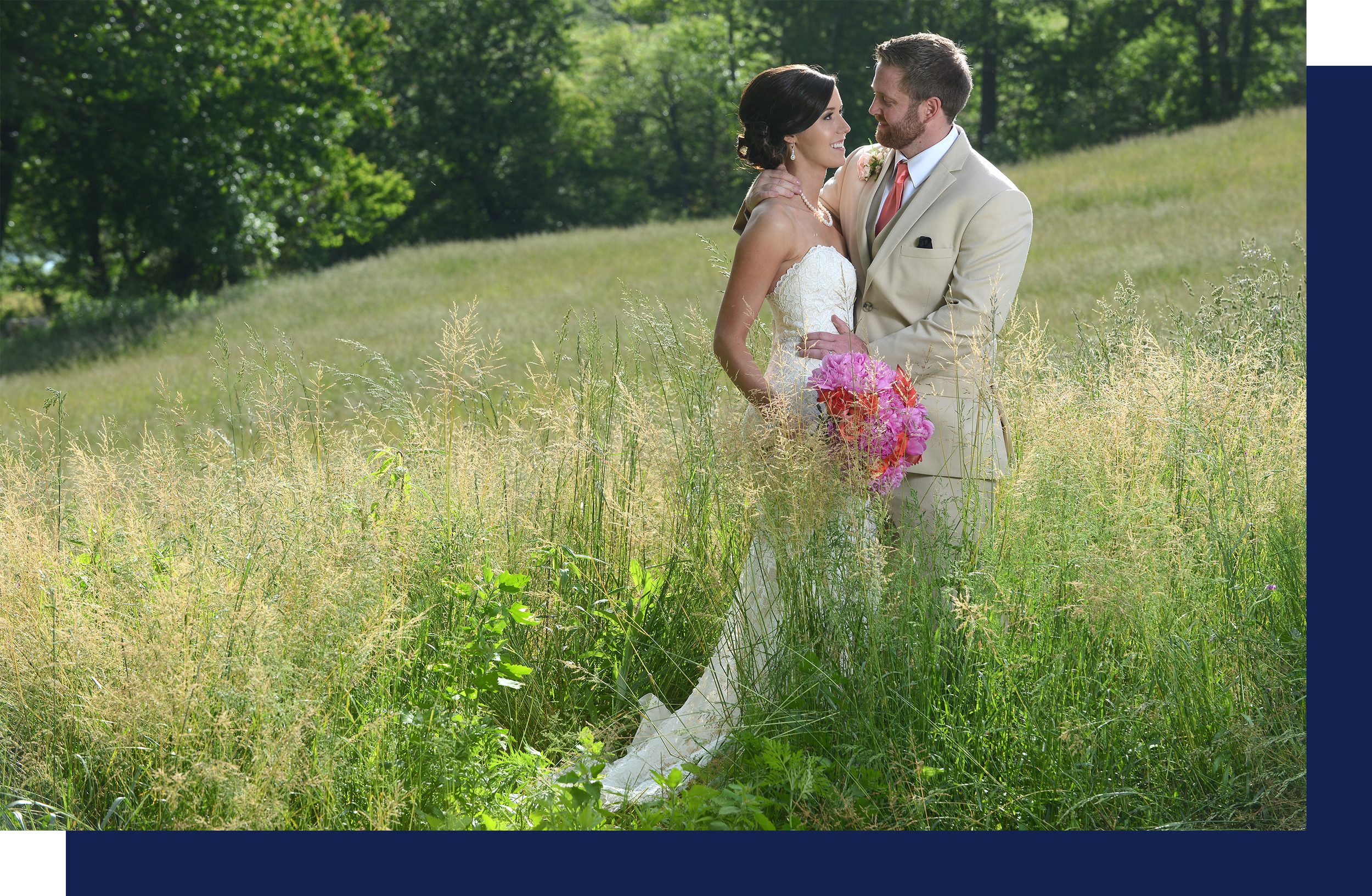 Photo of outdoor wedding in Western North Carolina by Stalcup Weddings, based in Metro Atlanta