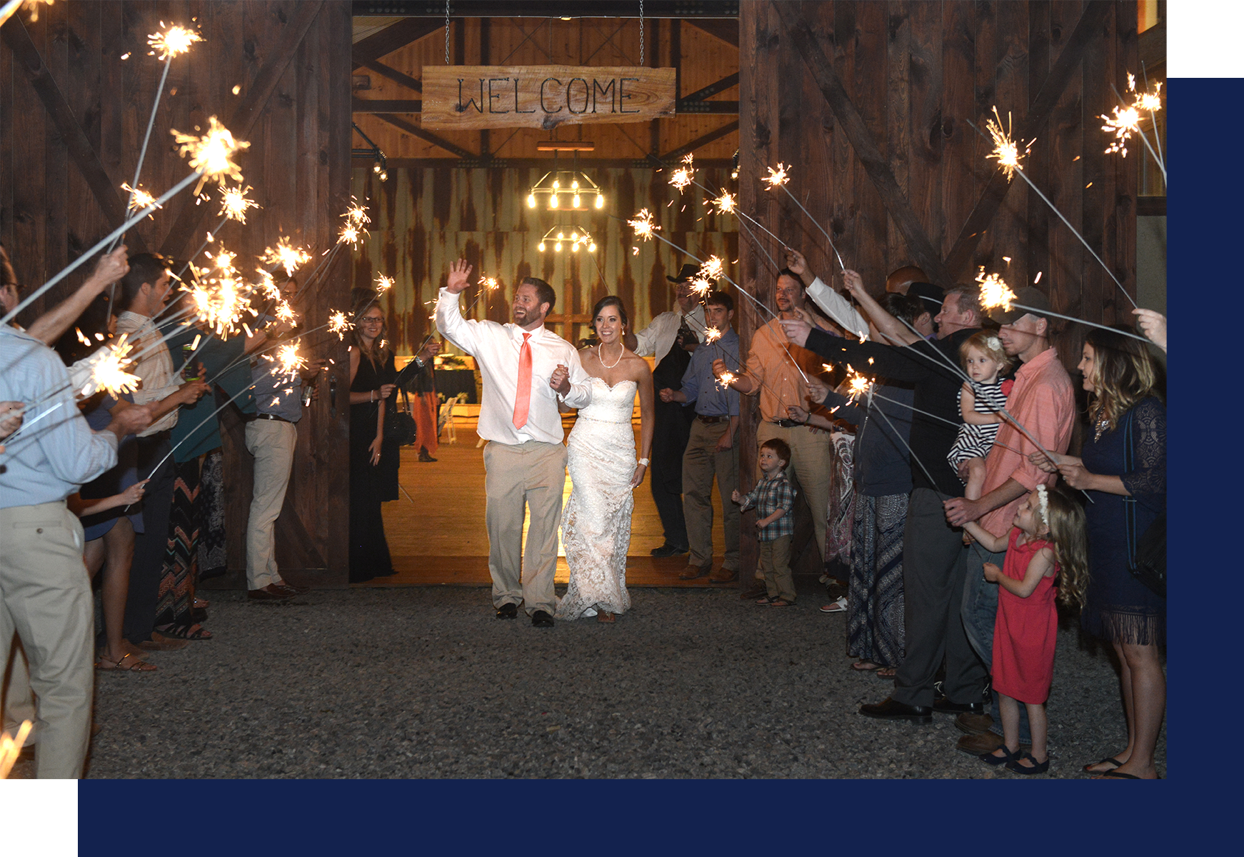 Photo of outdoor wedding in Western North Carolina by Stalcup Weddings, based in Metro Atlanta