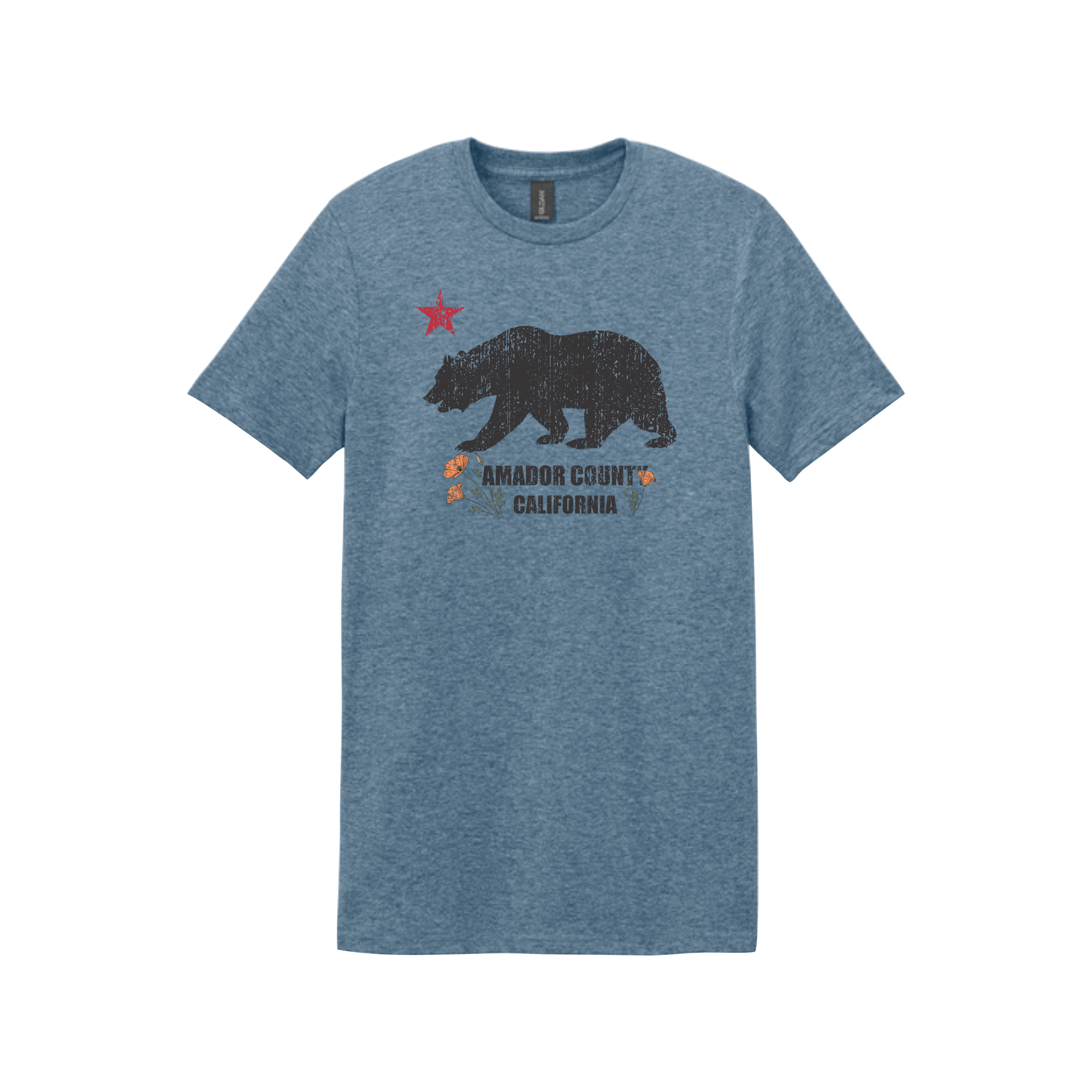 Poppy Bear - Gildan 64000 Indigo Blue.png