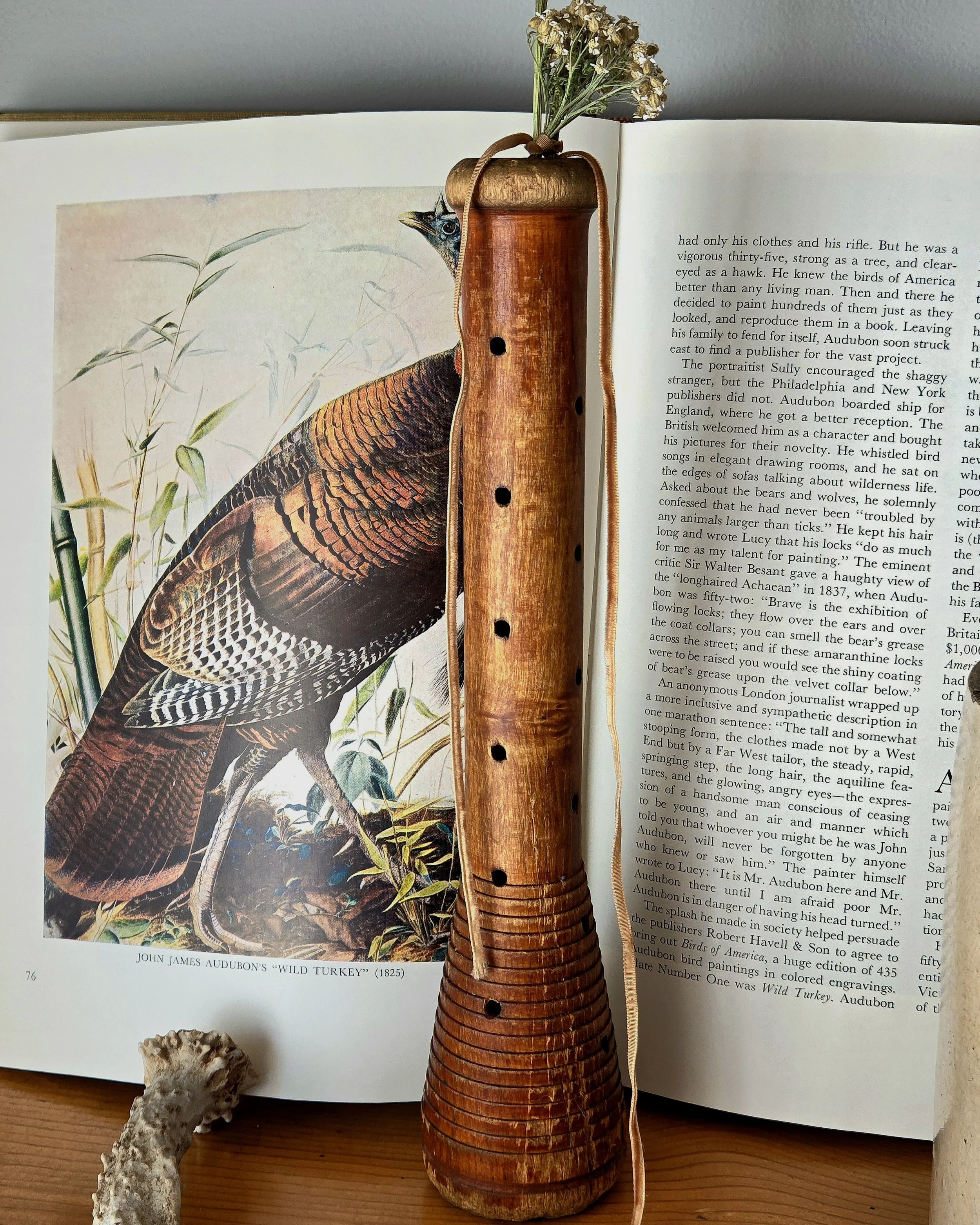Antique Bobbin / Roving Spindle | Early 20th Century
