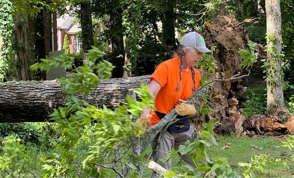 Five Sites, One Team, Big Impact: Local Storm Cleanup