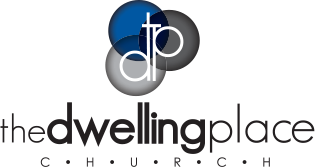 A logo with stylized lowercase letters 'd' and 'p' inside overlapping circles, predominantly in blue, red, and white colors.