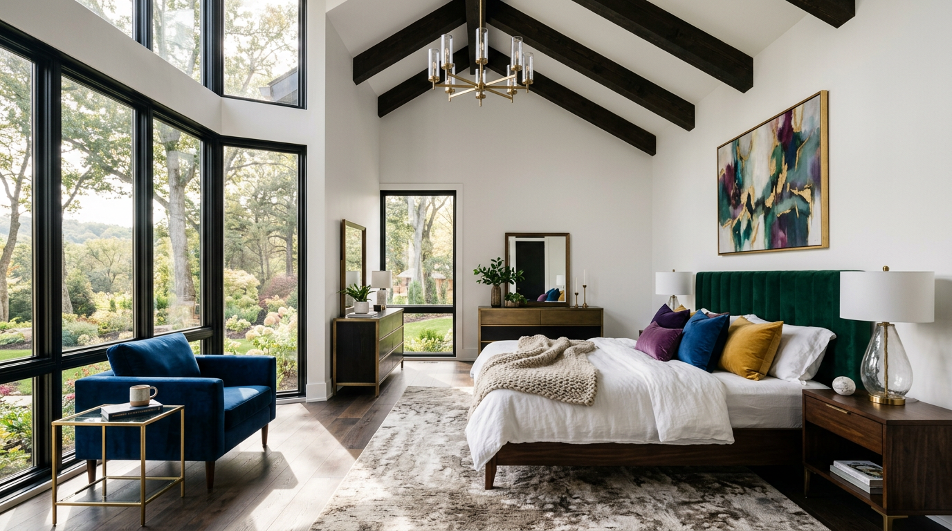 Live Well Group Austin TX luxury real esate bedroom
