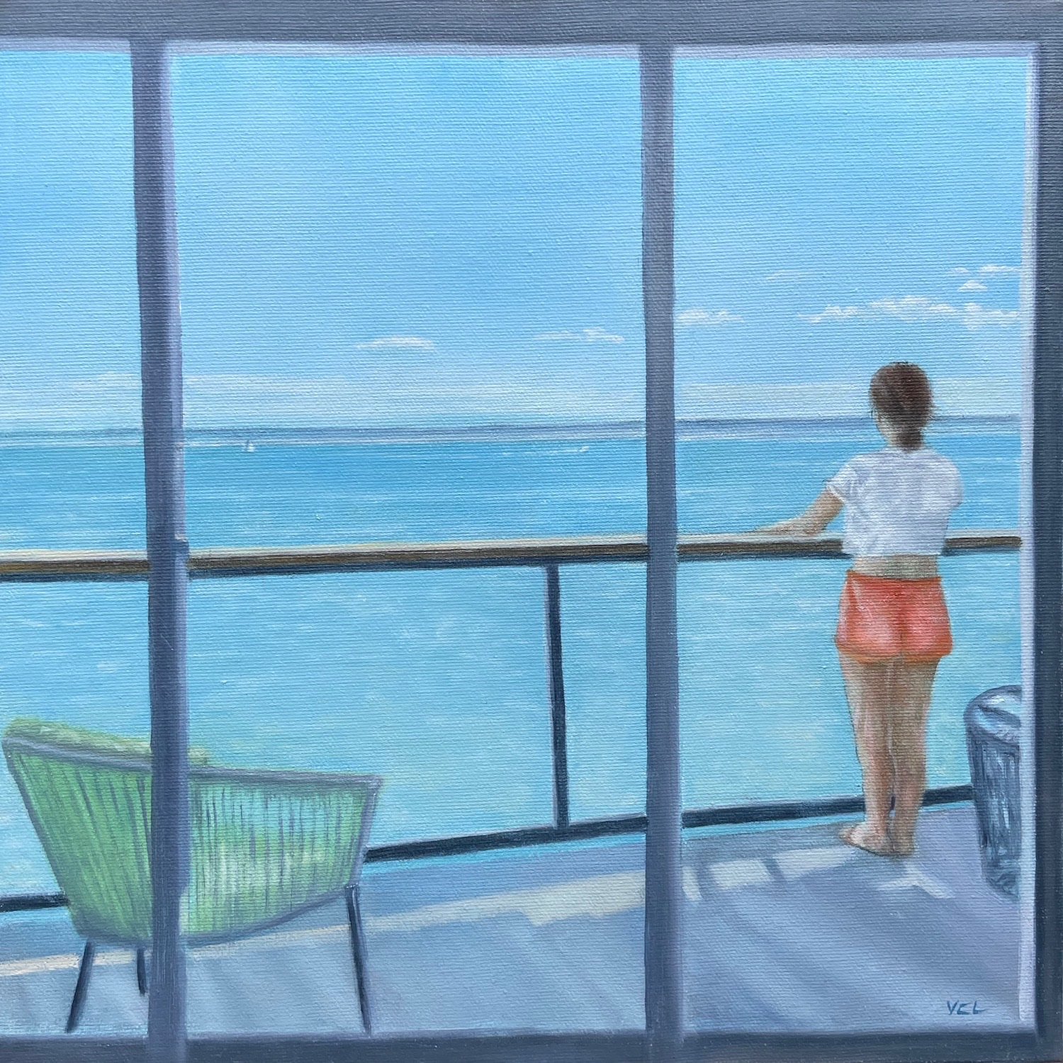 Balcony, 12 x 12, $325