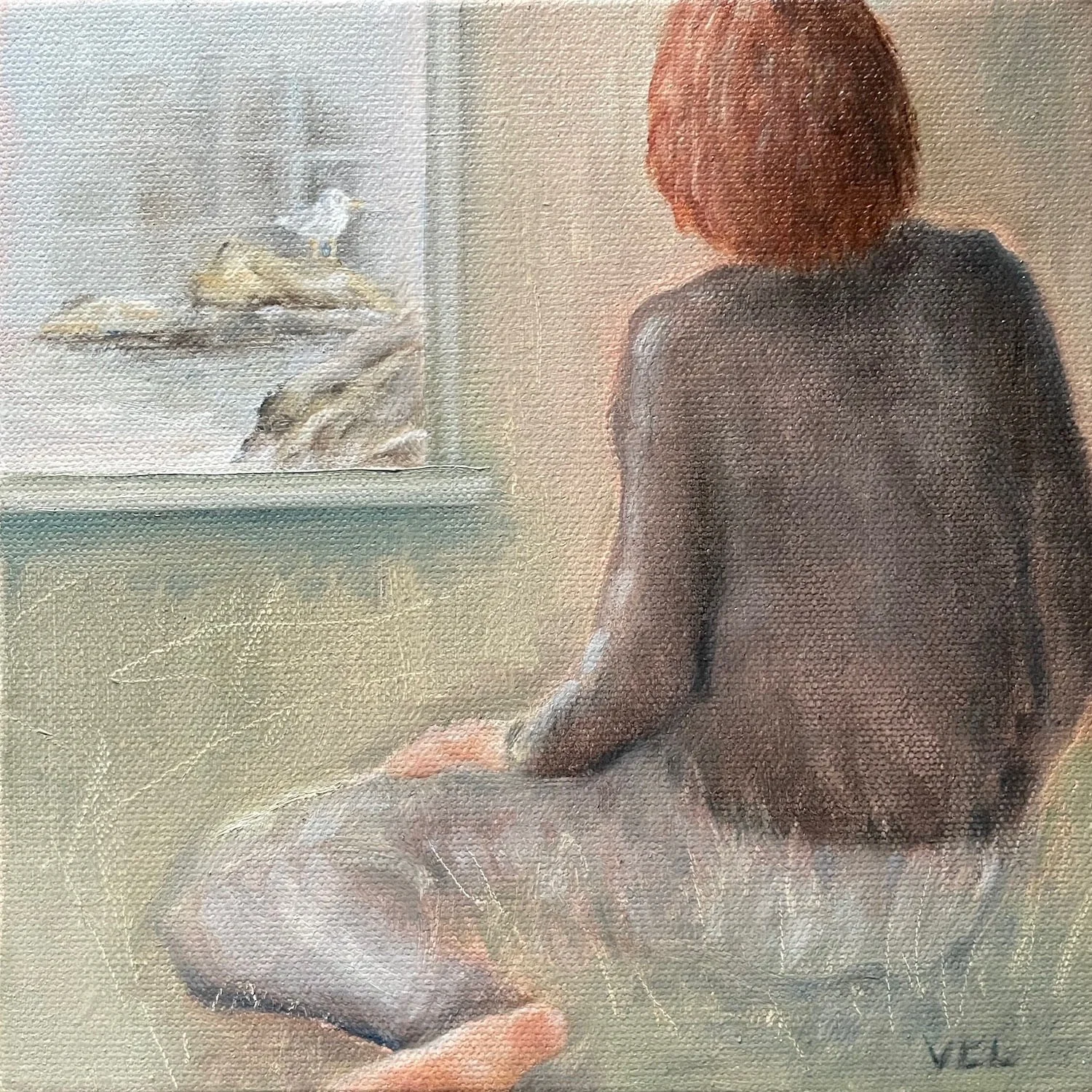 My View, 8 x 8, $125