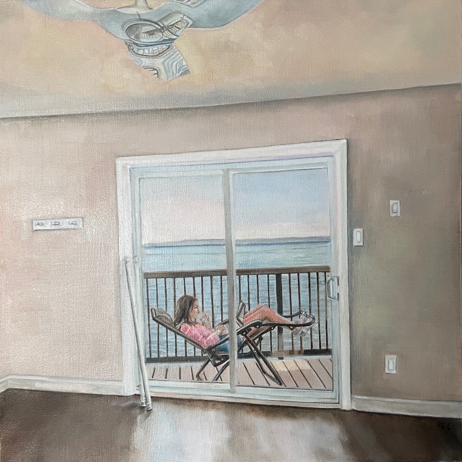 Moving Day, 18 x 18, $700