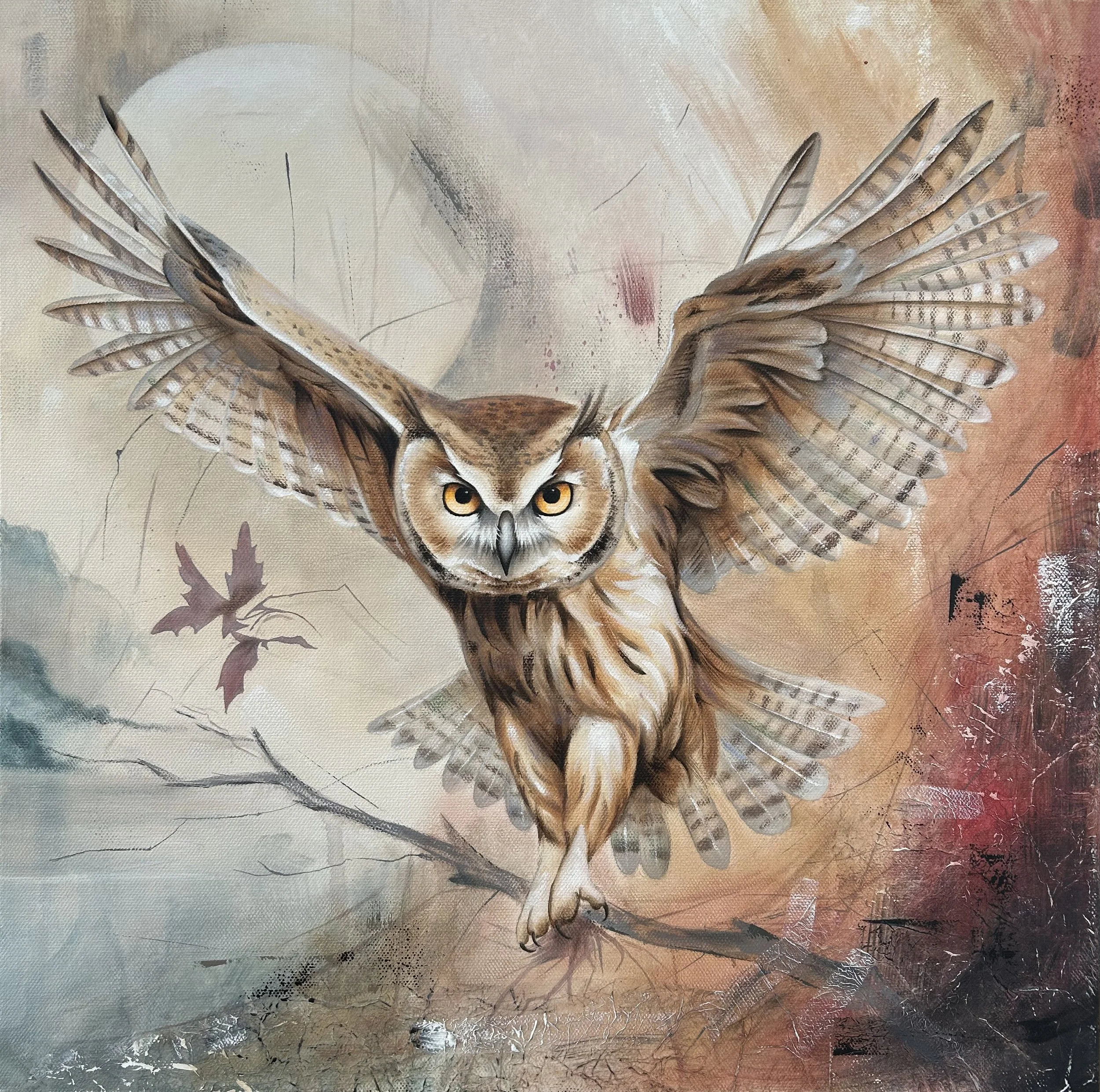Hunting Owl
