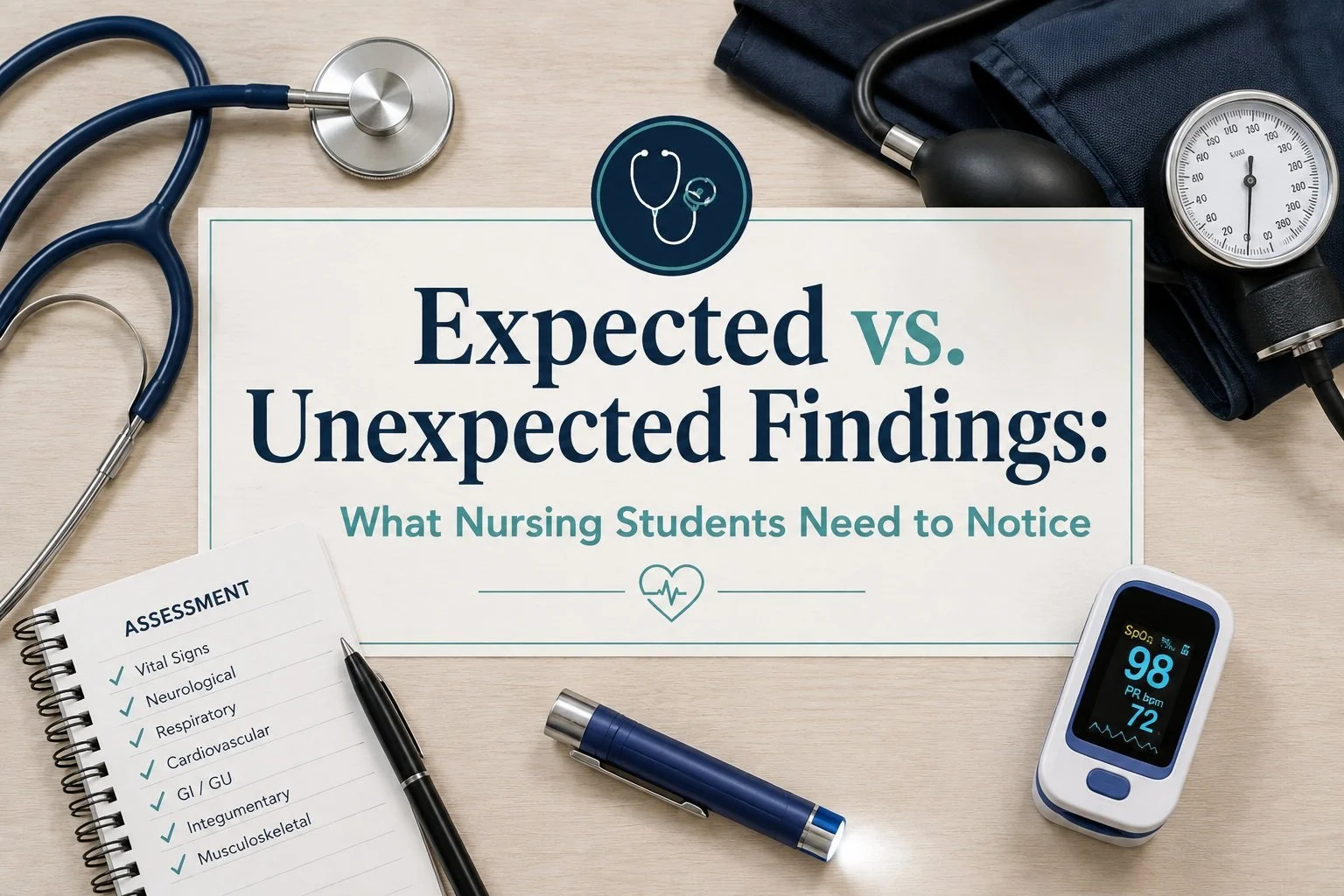 Expected vs. Unexpected Findings: What Nursing Students Need to Notice 