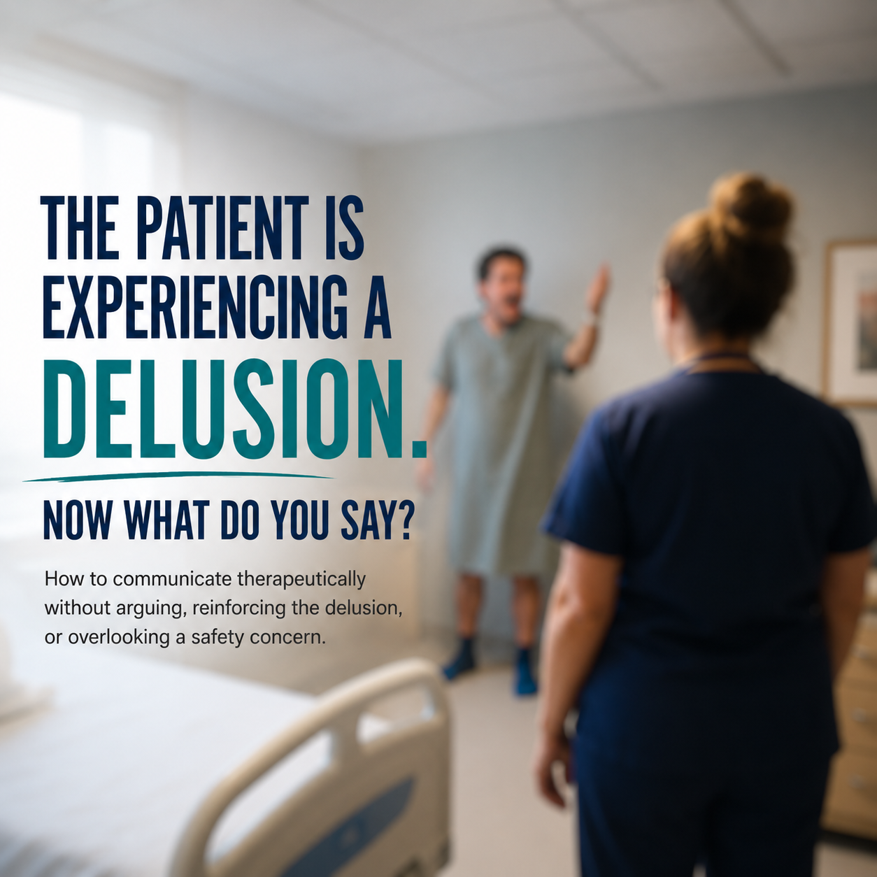 The Patient Is Experiencing a Delusion. Now What Do You Say?