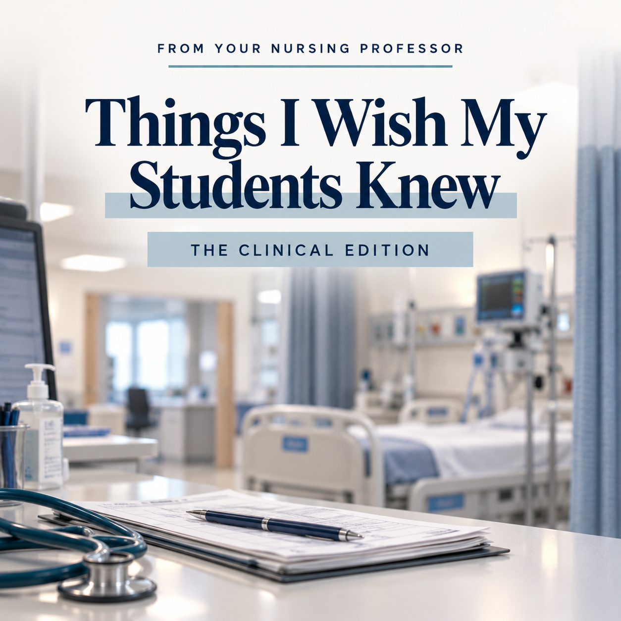 From The Nursing Professor                            The Clinical Edition