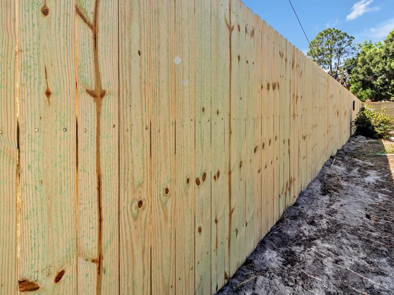 Wood Fence — Boynton Beach