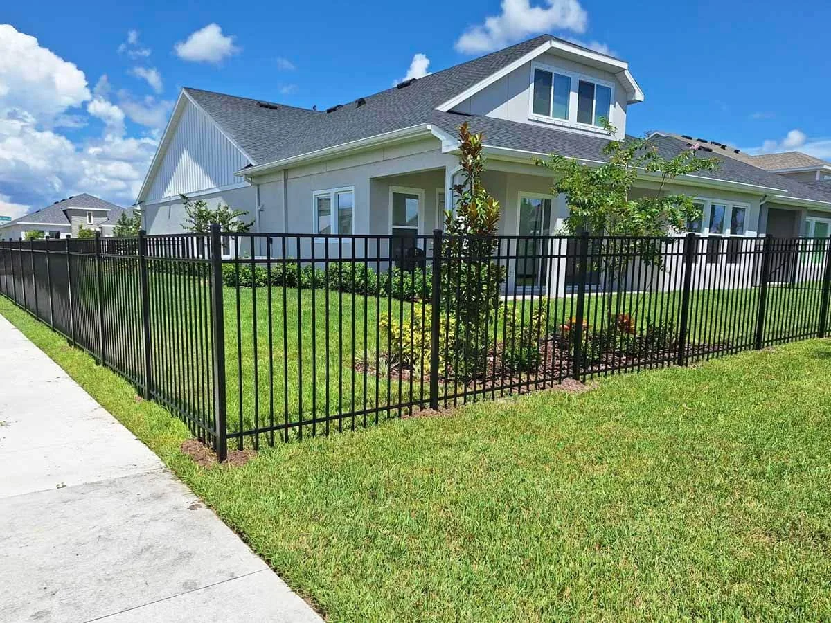Aluminum Fence Installation