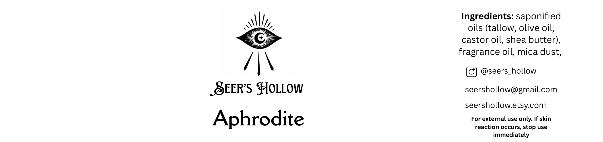 Aphrodite - Deity Tallow Soap