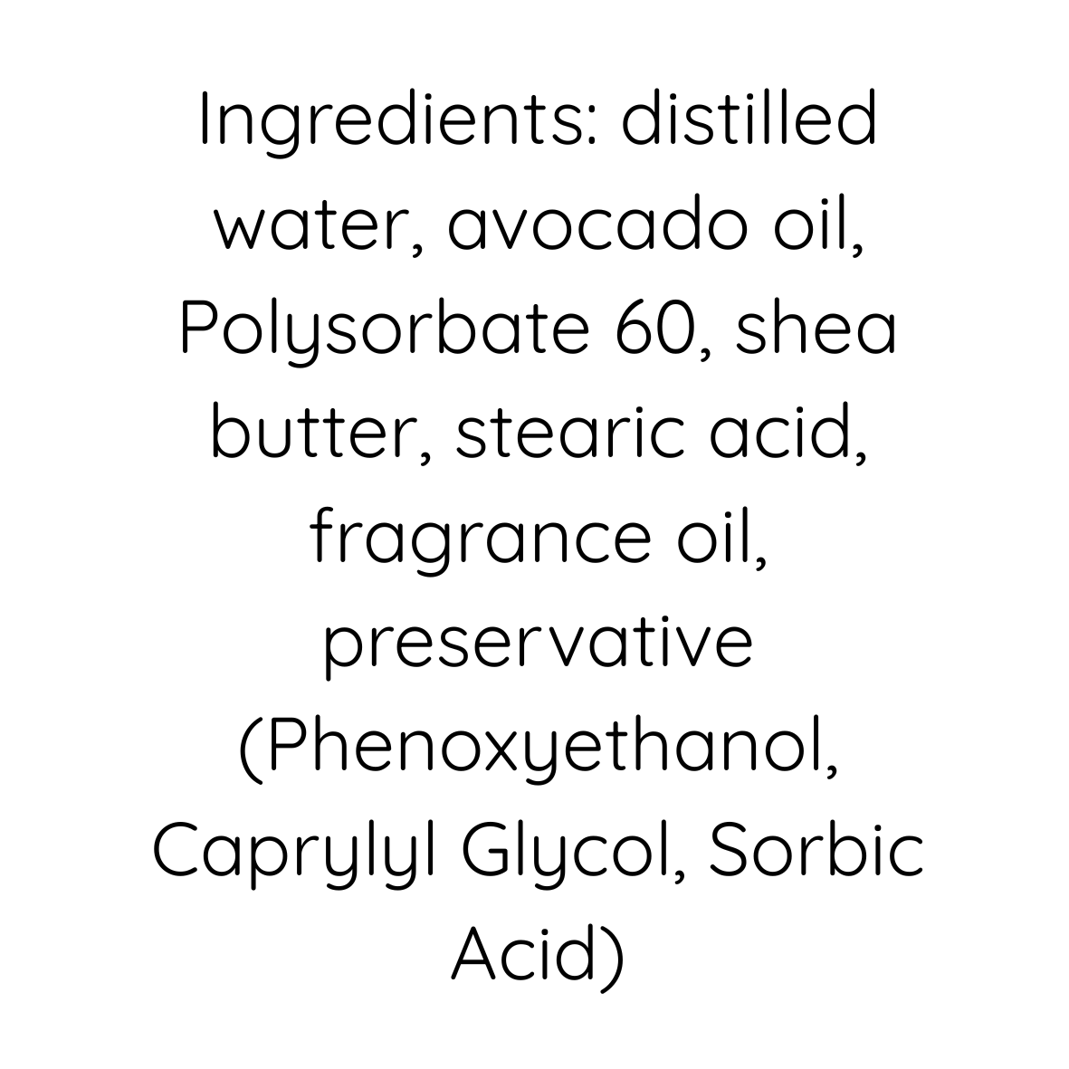 Avocado Shea Lotion