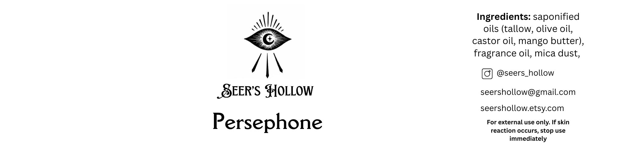 Persephone - Deity Tallow Soap