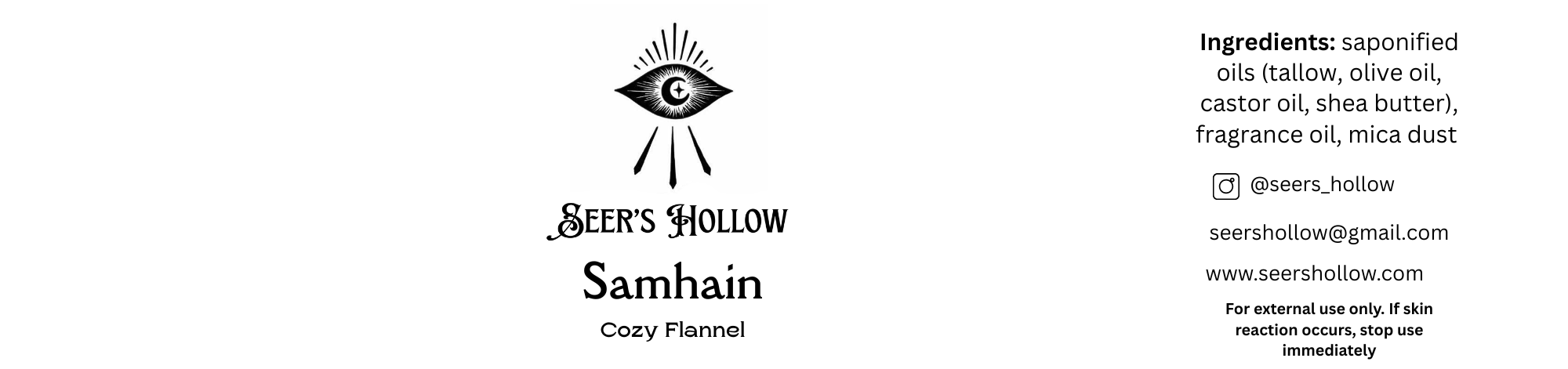 Samhain - Pagan Holiday Tallow Soap