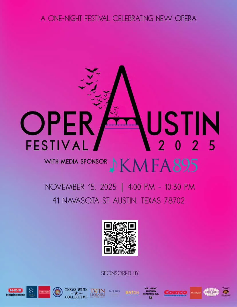 Jose Miguel is featured as a main performer at the 2025 Opera Austin Festival.