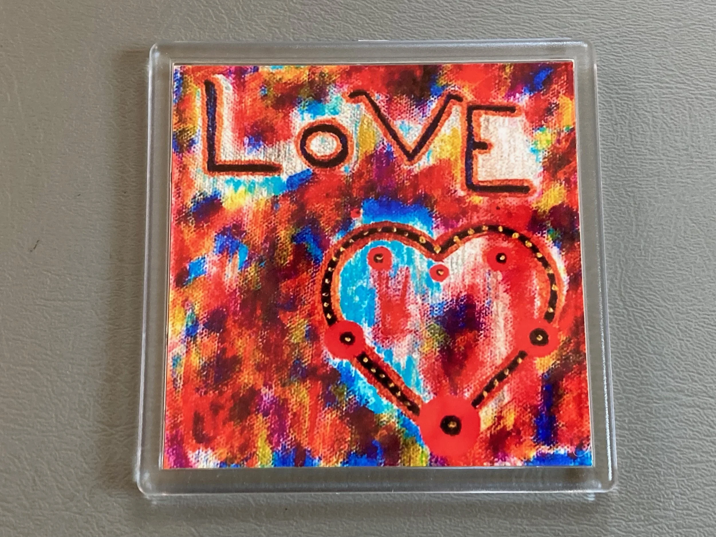 Shiny Love Fridge Magnet