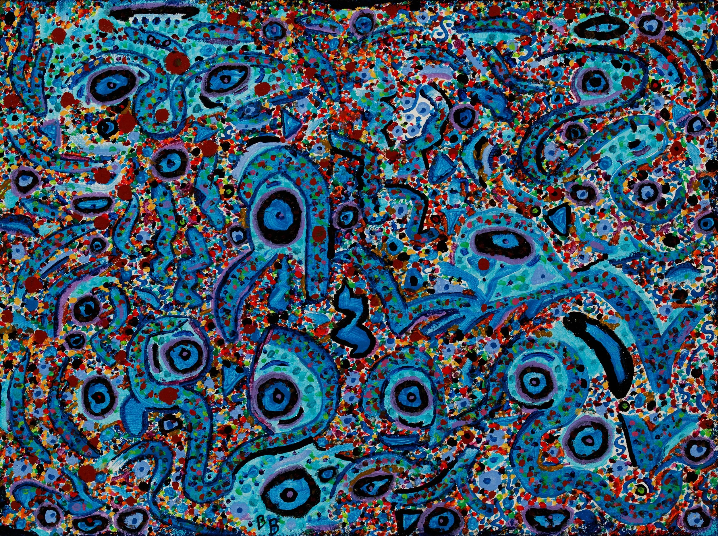 Proboscis ~ 16”x12” ~ $150 ~ Original and Print
