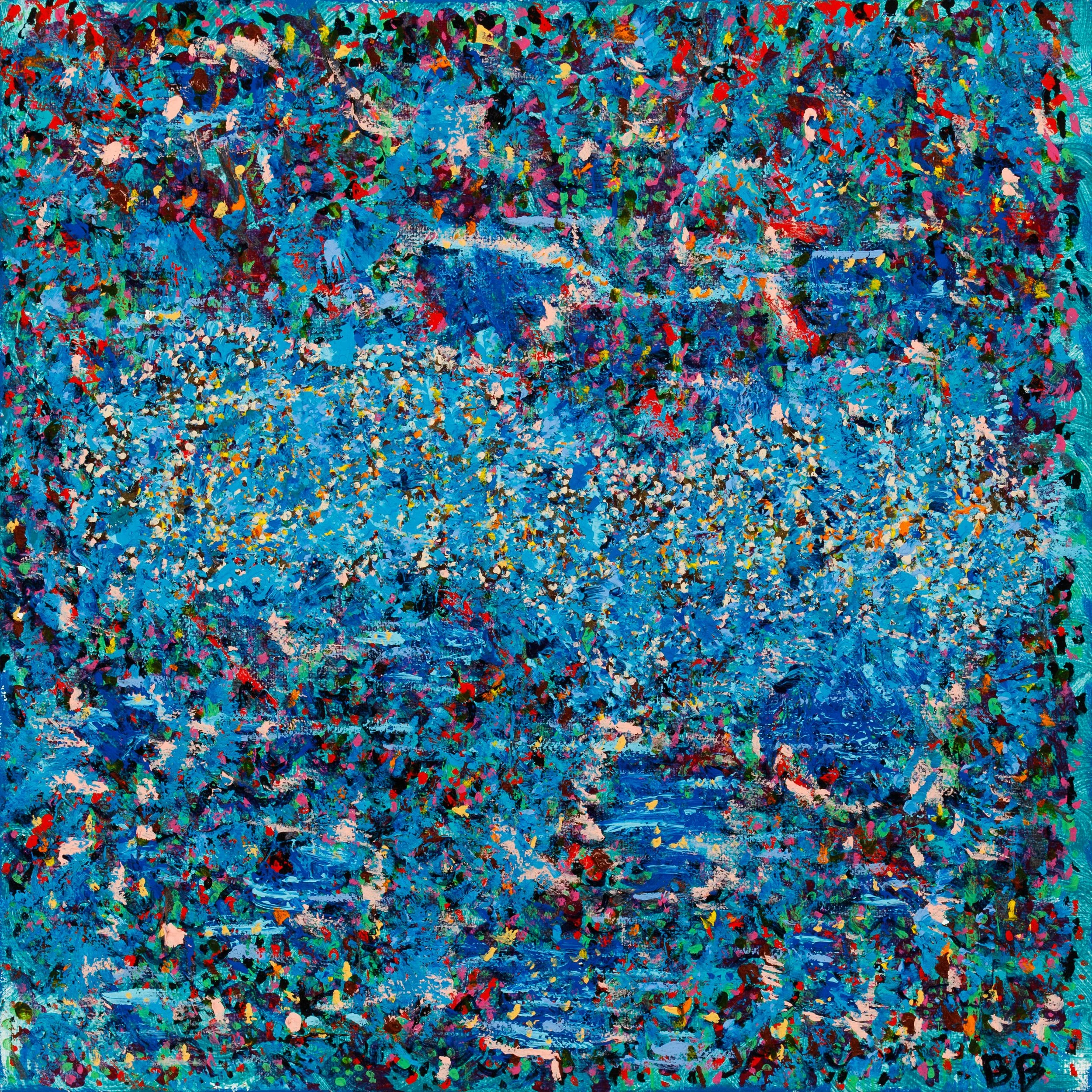 Giverny ~ 12”x12” ~ $150 ~ Original and Print
