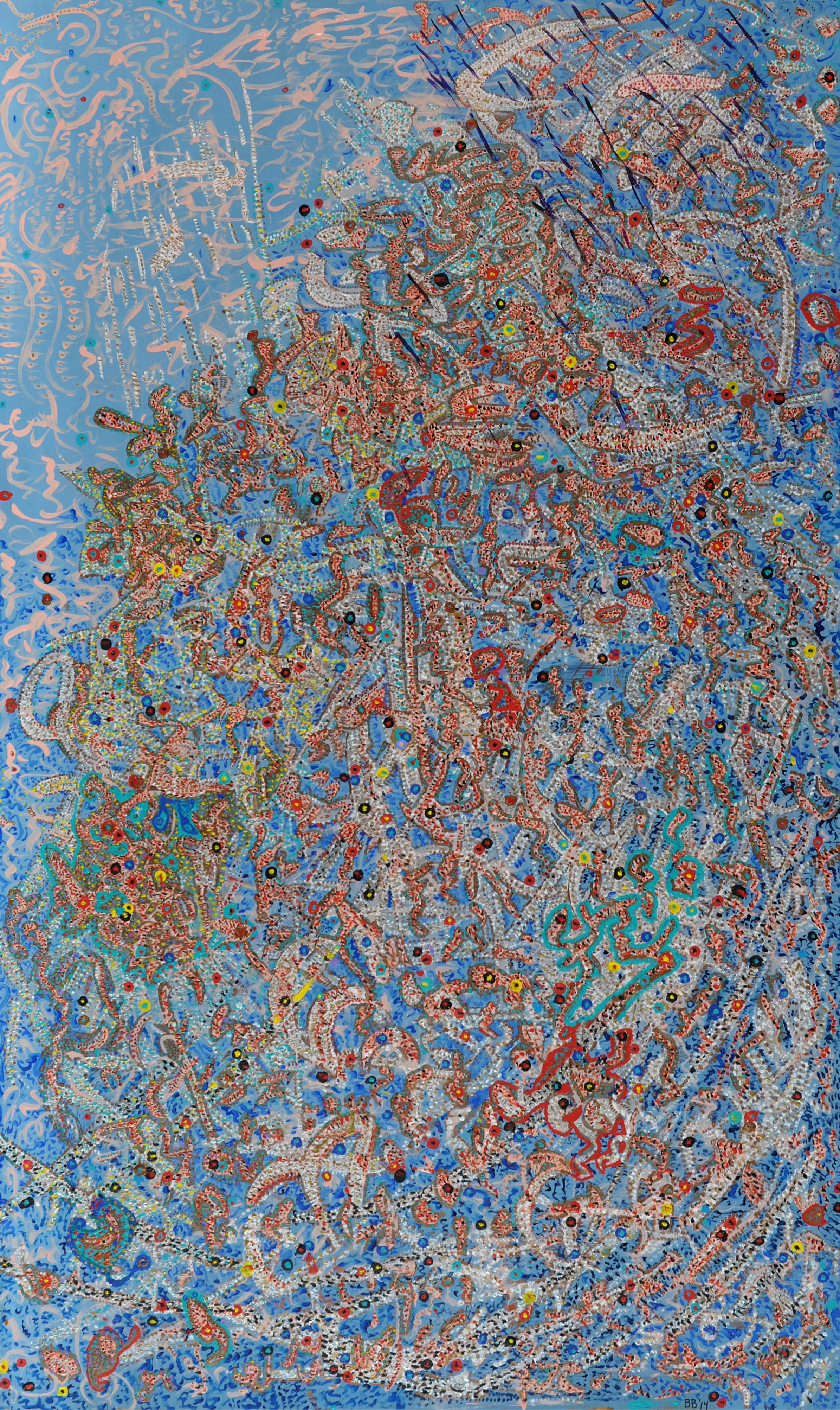 From on High ~ 29”x48” ~ $5000 ~ Original and print
