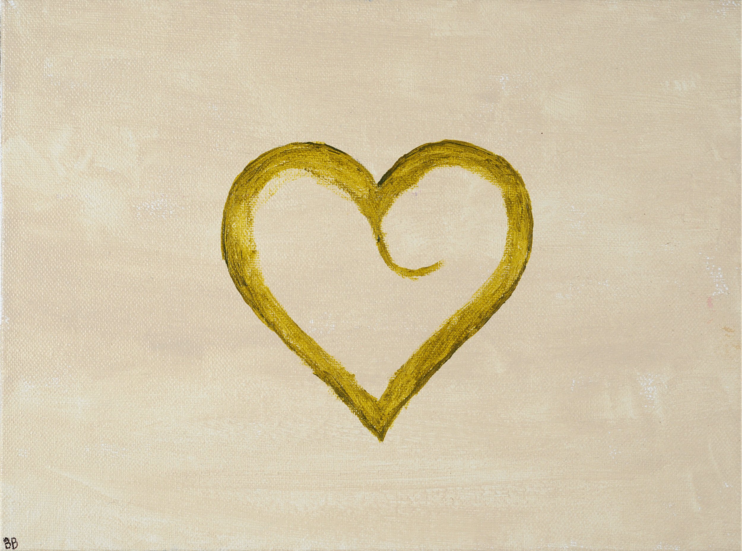 Simple Heart ~ Print only ~ Size and Price TBD

