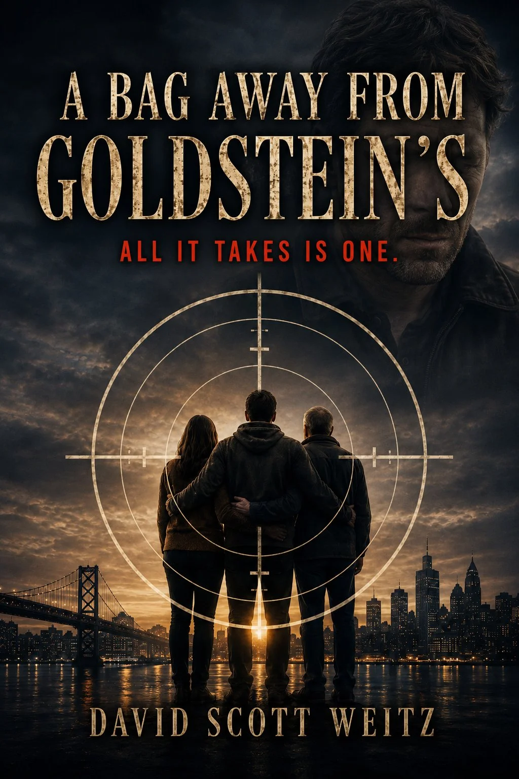 A Bag Away From Goldstein’s book cover by David Scott Weitz