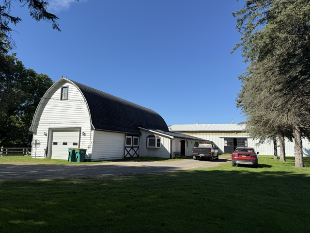 Lesson barn at Shallow Creek Stables in Chaffee, NY