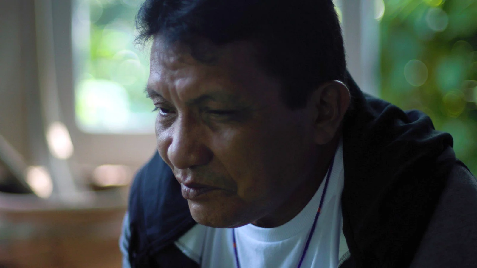 Joseca Yanomami em residência no Kaaysá, 2026. Foto: João Gabriel Hidalgo