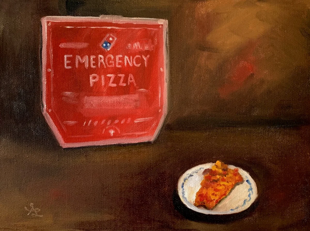 Emergency Pizza by Anawanitia