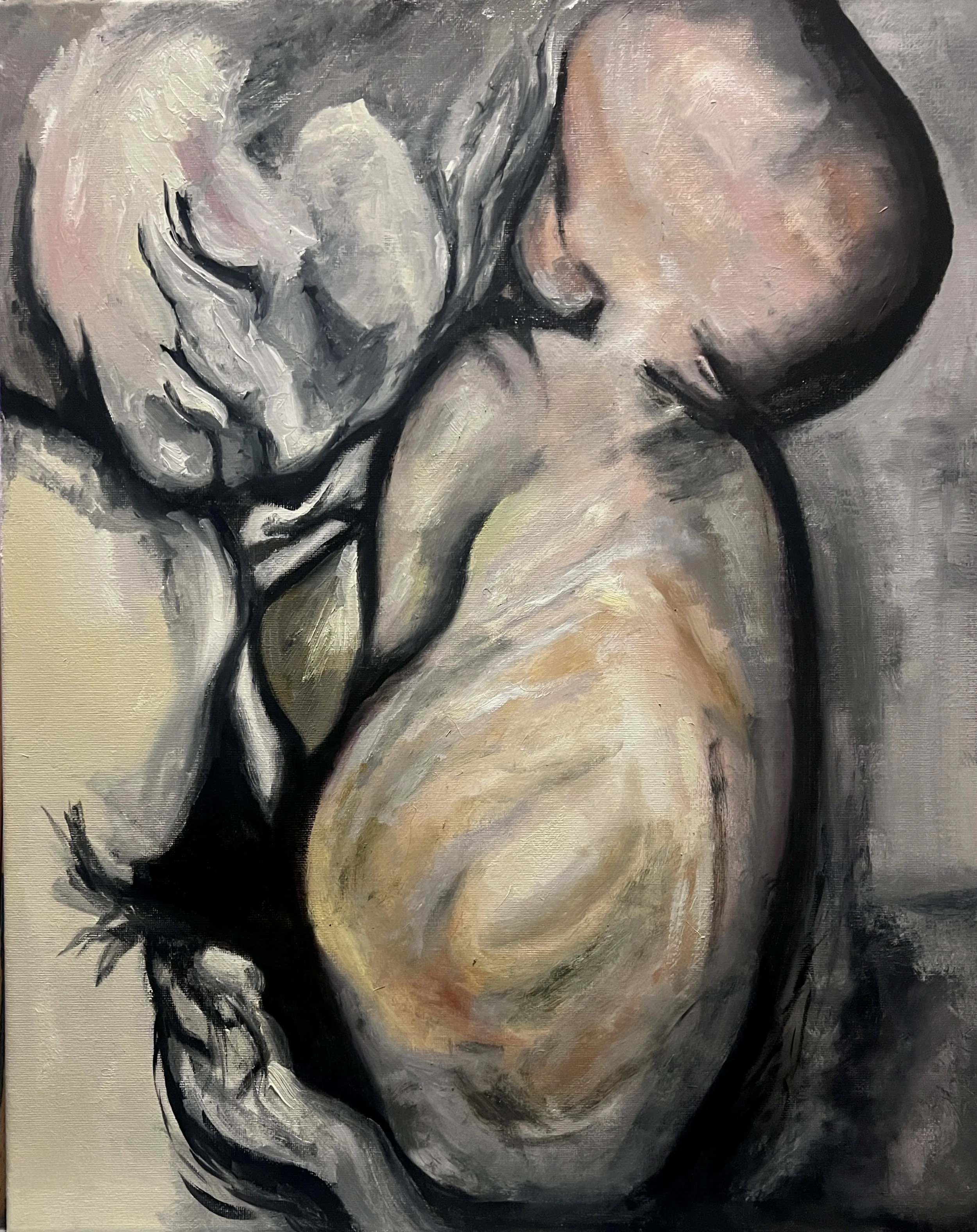 You Make Me Brave, 2026. 
Oil on Canvas
20 x 16 in