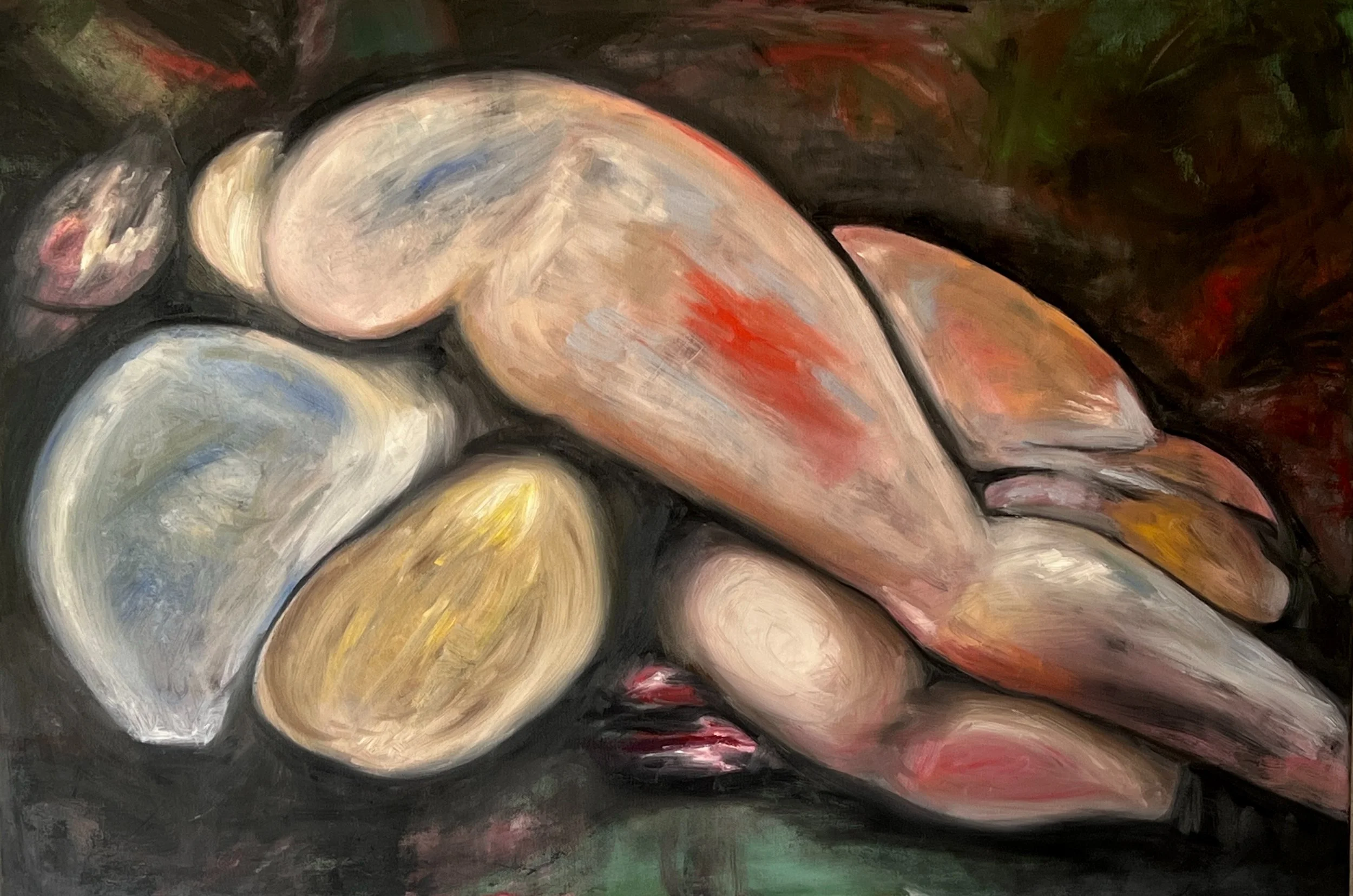 Title: What Remained, 2026
Oil on Canvas

36 x 24 In