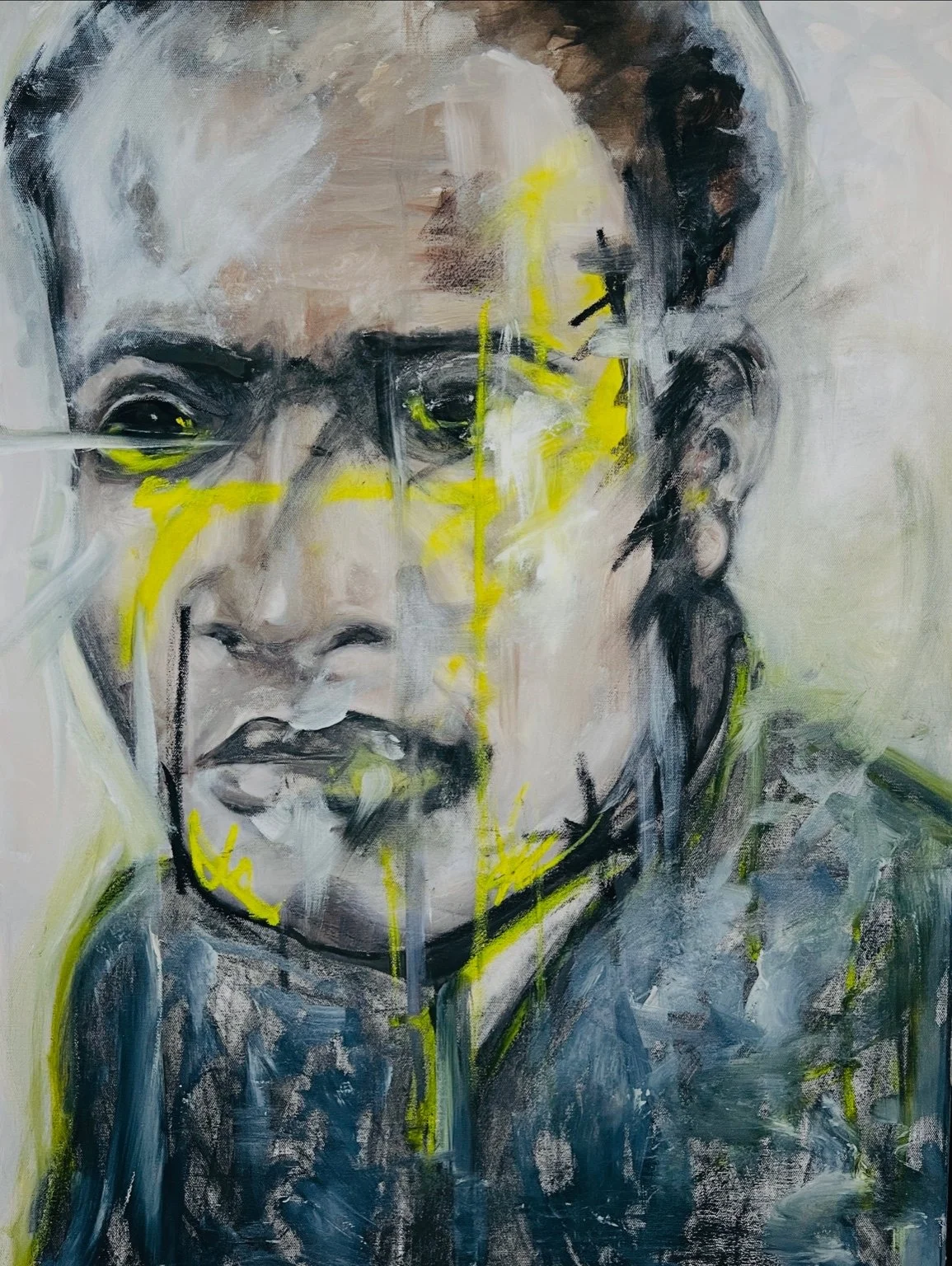 Title: Frantz Fanon, 2025

Oil on Canvas
36 x 24 in