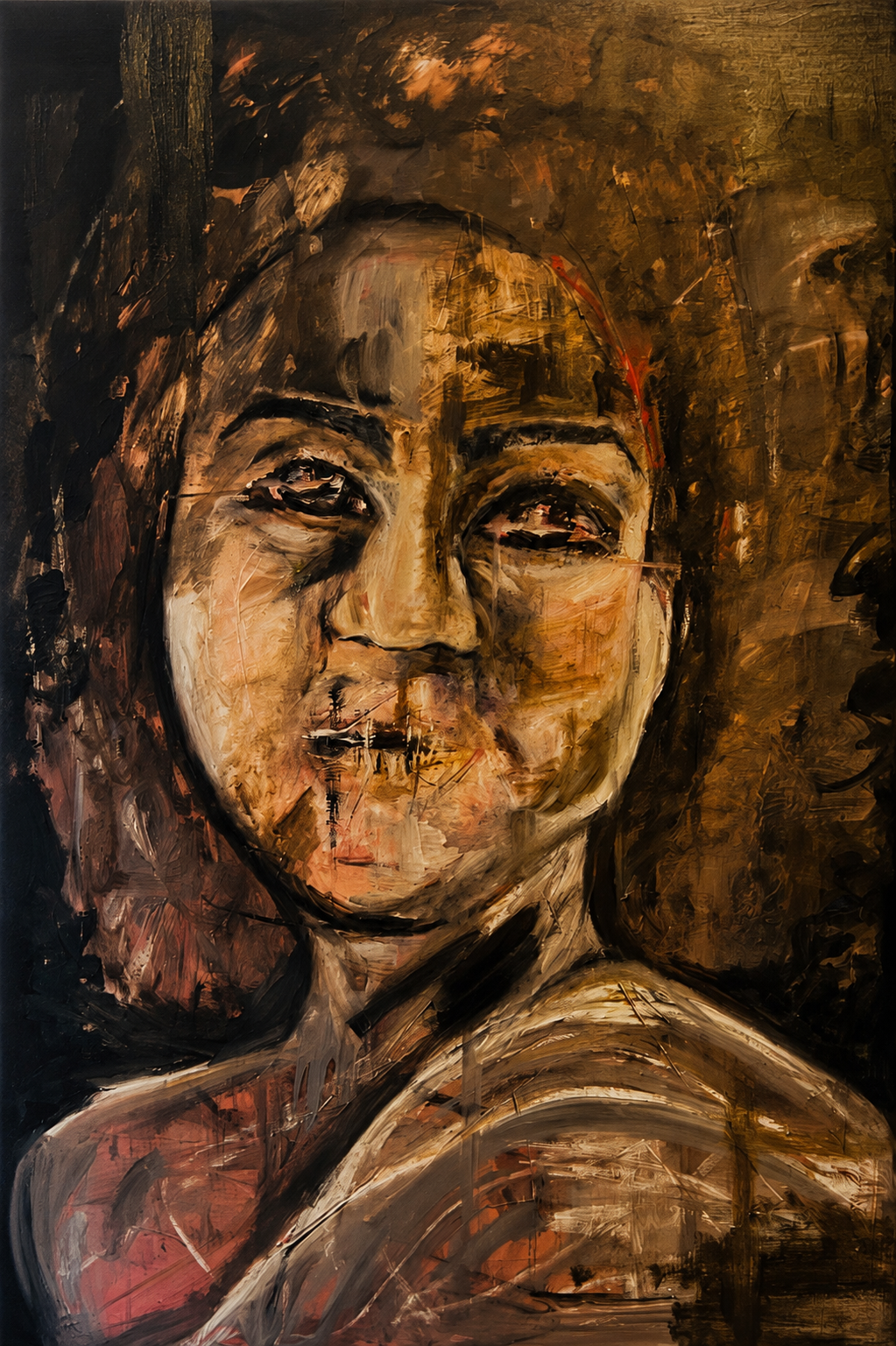 Title: Self-portrait, 2025
Oil on Canvas
36 x 24 in