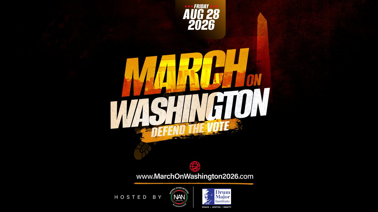 March On Washington Defend the Vote 