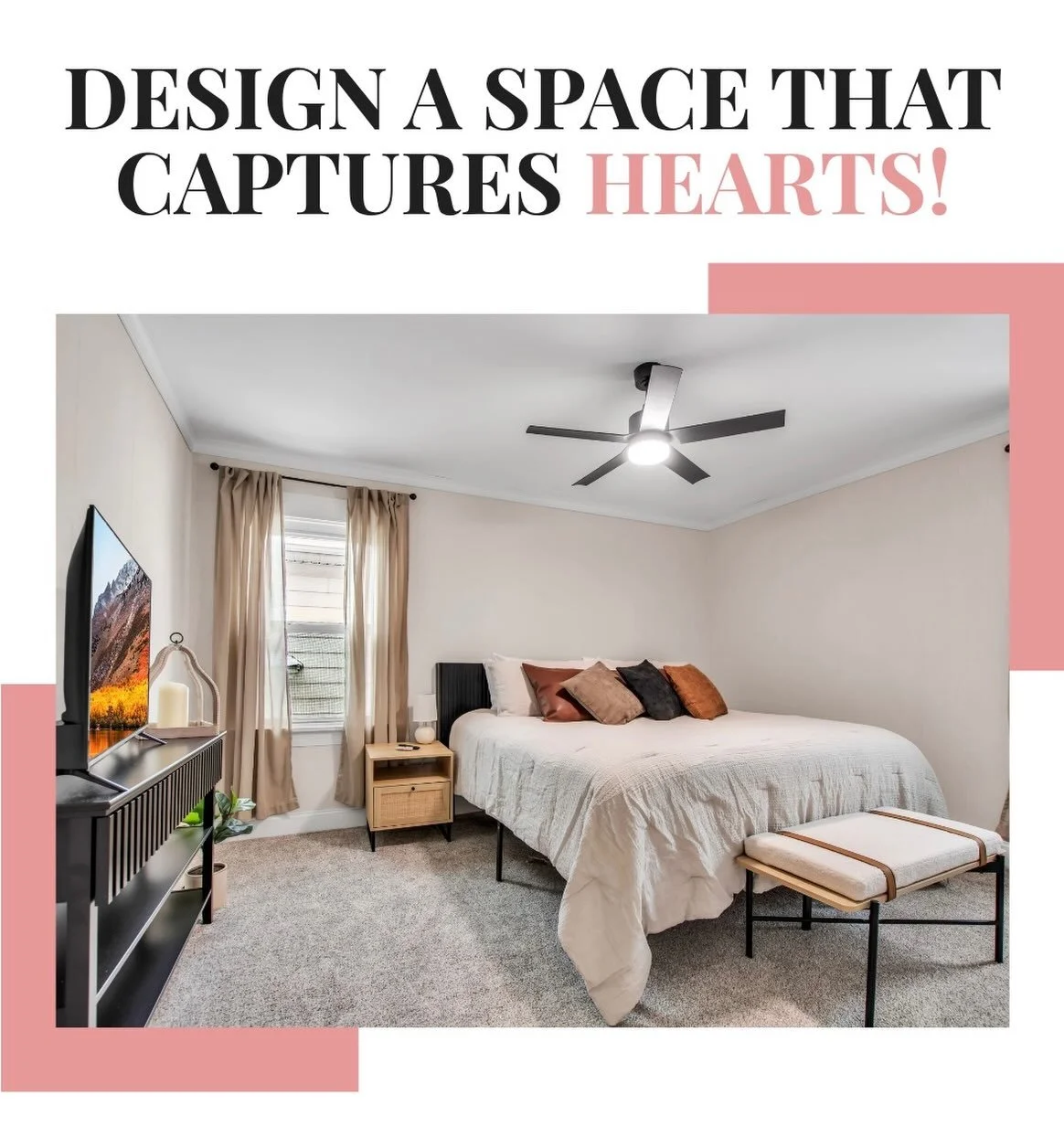 ✨Motivation Monday✨  Capture your own heart in your design! #collectedlivingbyjm #interiordesign #homeinspiration #designdetails styledinteriors