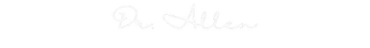 Dr. Allen signature