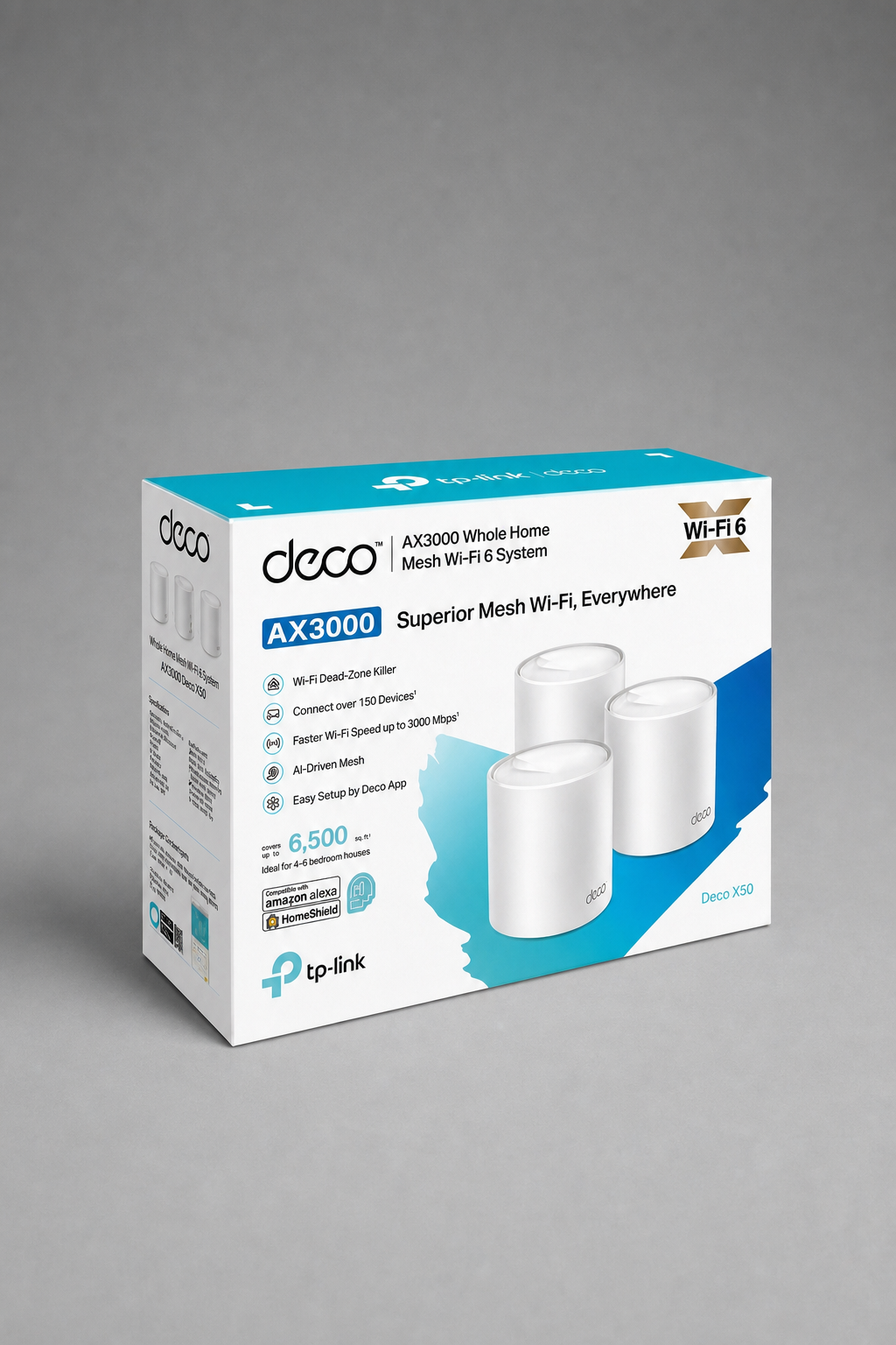 TP-Link AX3000 Mesh Wi-Fi - (Best)