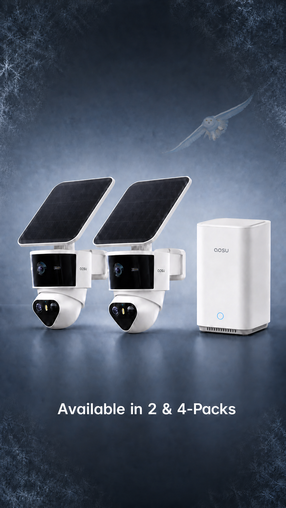 AOSU T2 PRO 3K - Solar 360 Degree View