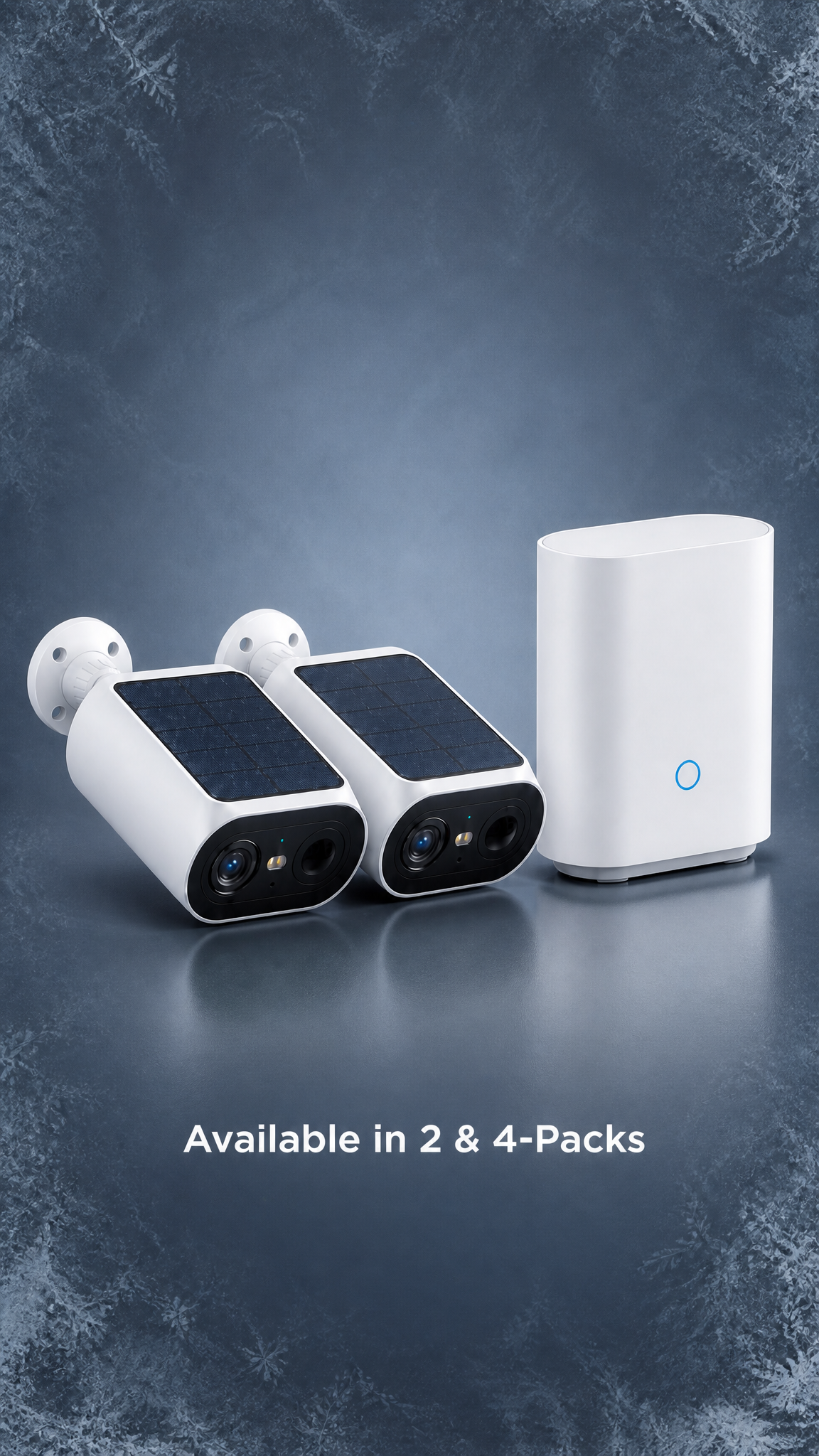 AUSO - P1 SE 2K or P1 Max 4K - Static Solar Cameras