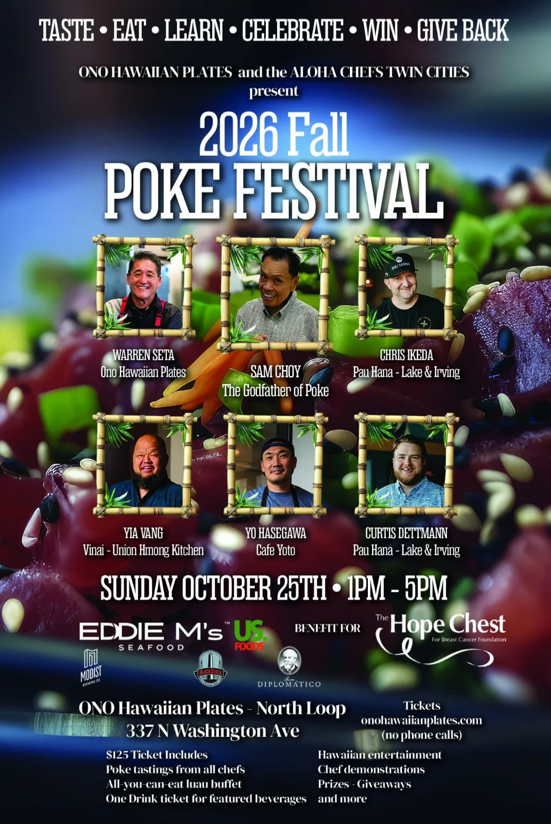 2026 Fall Poke Festival - Supporting The Hope Chest